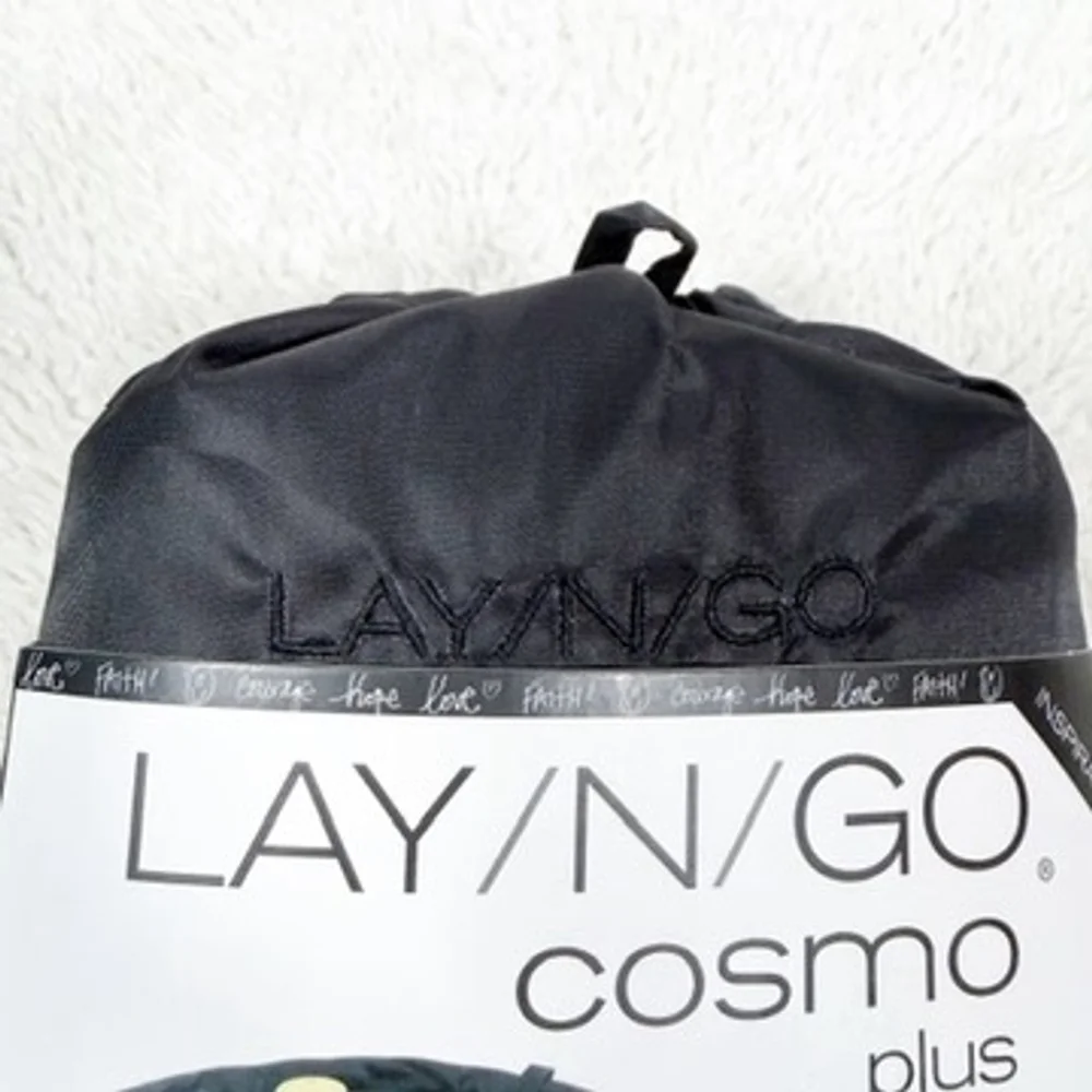 Lay-n-Go Cosmo Plus Drawstring Cosmetic Bag Black 21